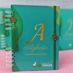 Caderno A5 Personalizado Empresarial