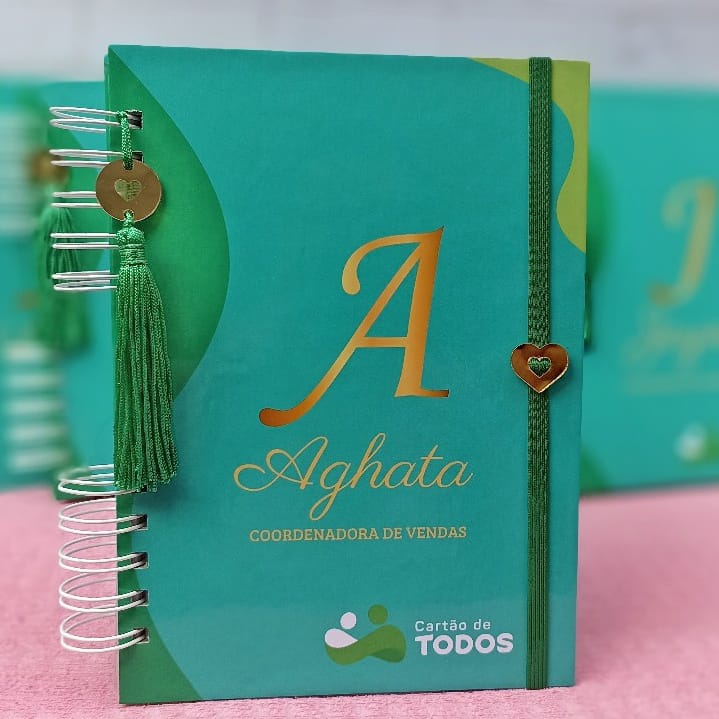 Caderno A5 Personalizado Empresarial