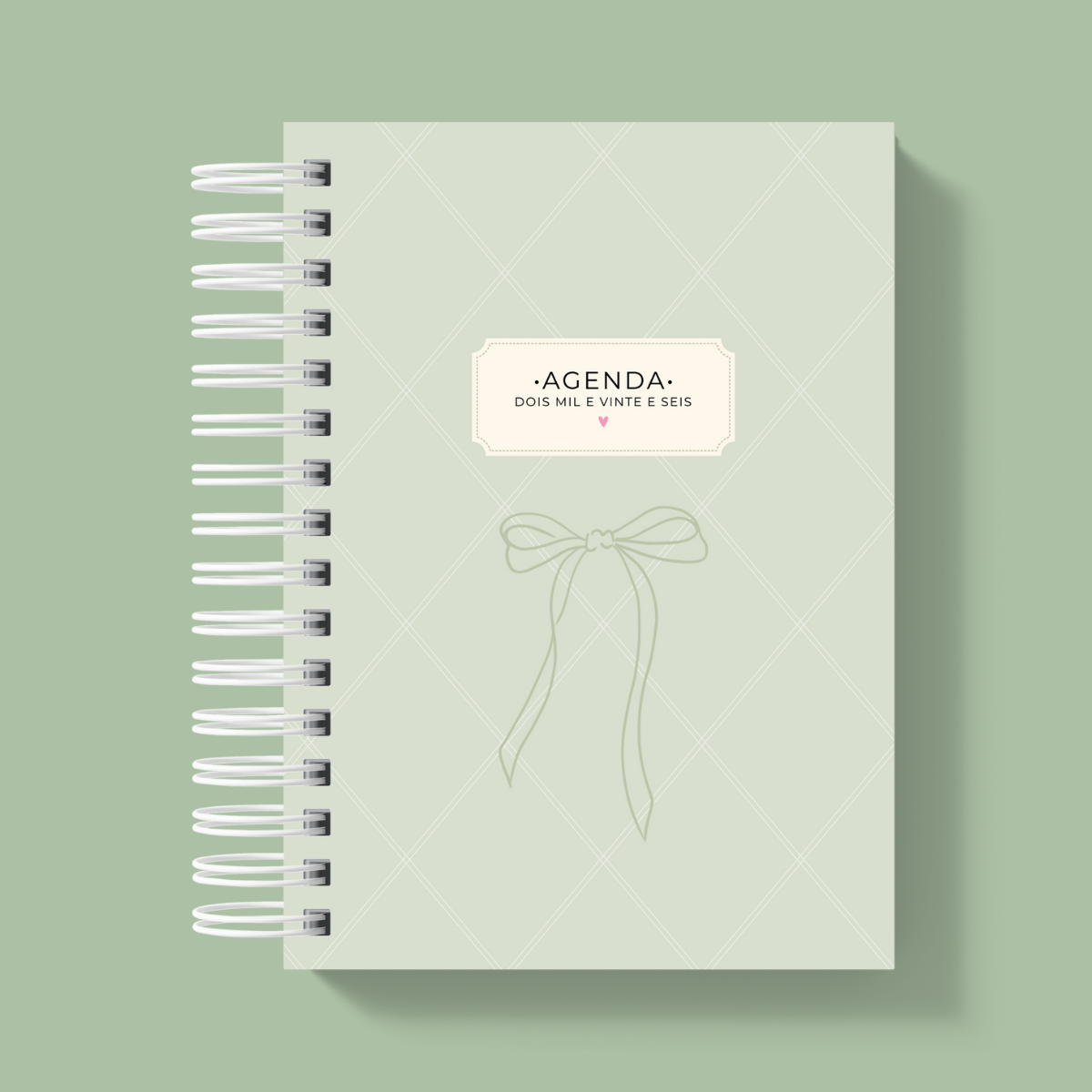 Agenda 2026 - 1 Dia por página - Laços de Amor - Imagem 2