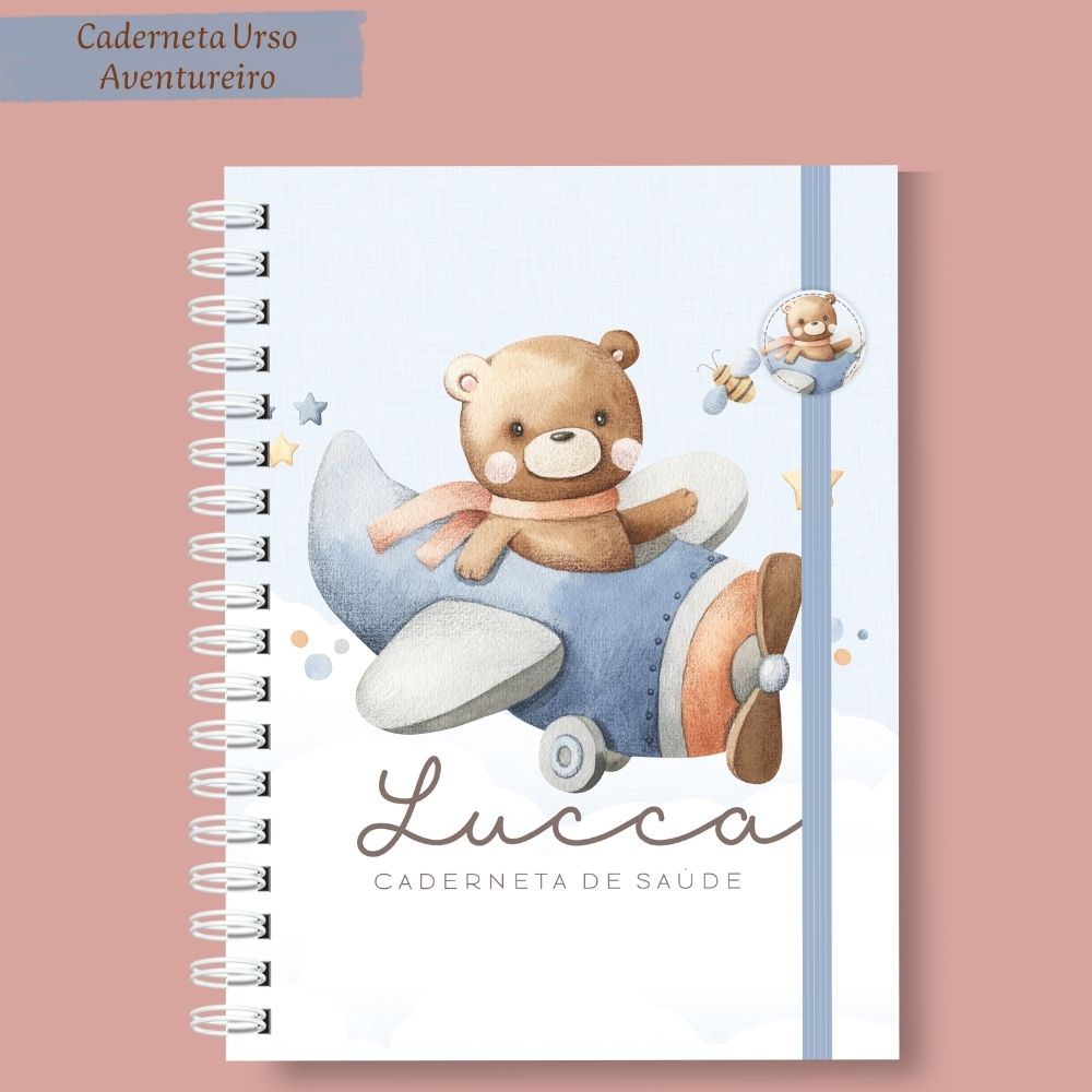 Caderneta de Saúde Personalizada Pinguim Marinheiro (cópia)